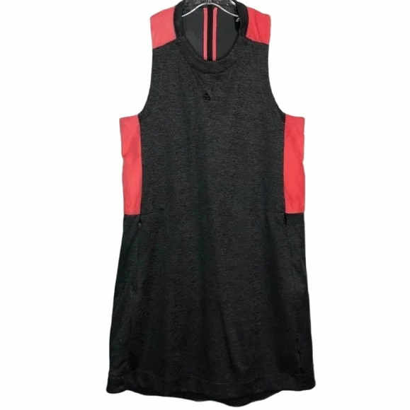 Red grey adidas dress new arrivals
